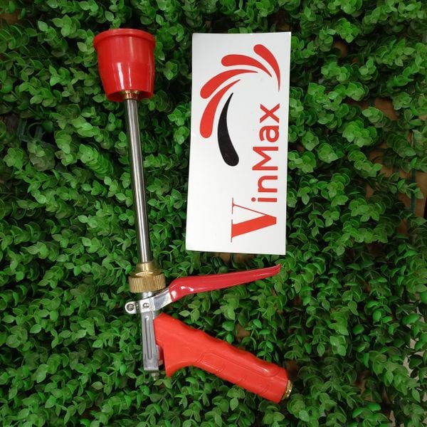 Súng Xịt Áp Lực Cao Tưới Cây Phun Thuốc Sâu Rửa Xe Inox
