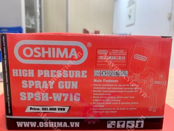 Súng phun sơn Oshima SPSH-W71G