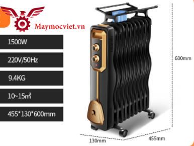 Máy sưởi dầu VinMax 9 thanh VM S09