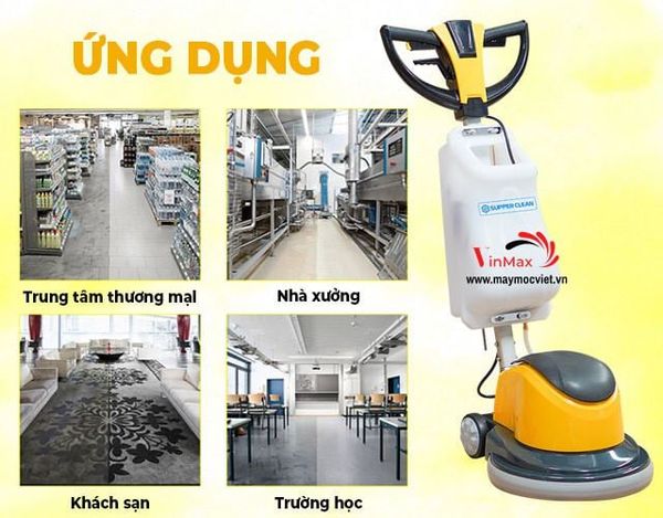 Máy chà sàn giặt thảm Supper Clean BD2A