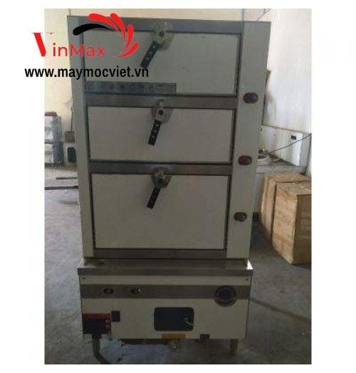 Tủ hấp hải sản 3 tầng dùng điện Vinmax VMTH900