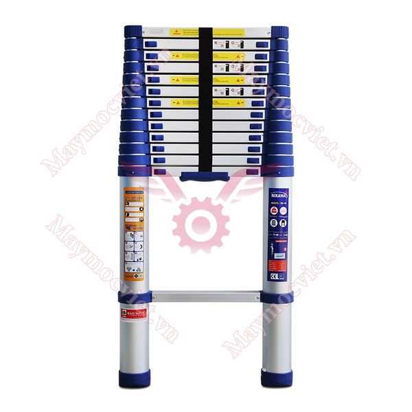 Thang nhôm rút đơn Nikawa NK-38