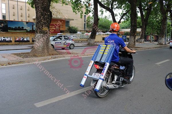 Thang nhôm rút đơn Nikawa NK-32