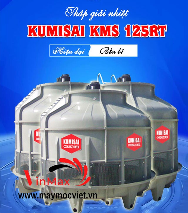 Tháp giải nhiệt Kumisai KMS 125RT