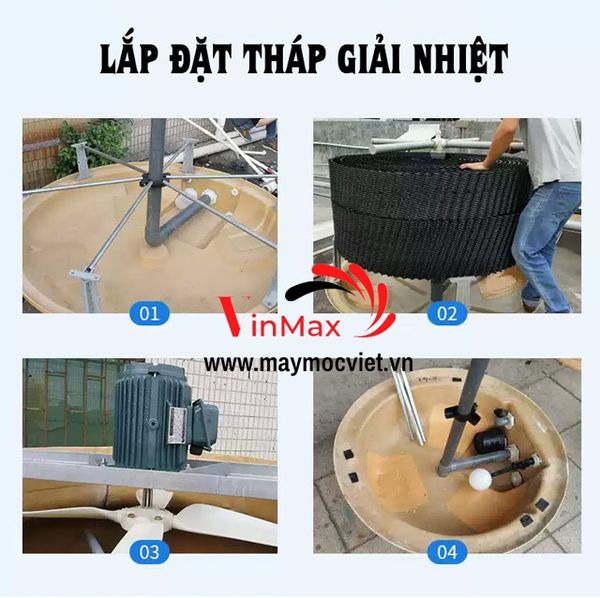 Tháp giải nhiệt Kumisai KMS 125RT