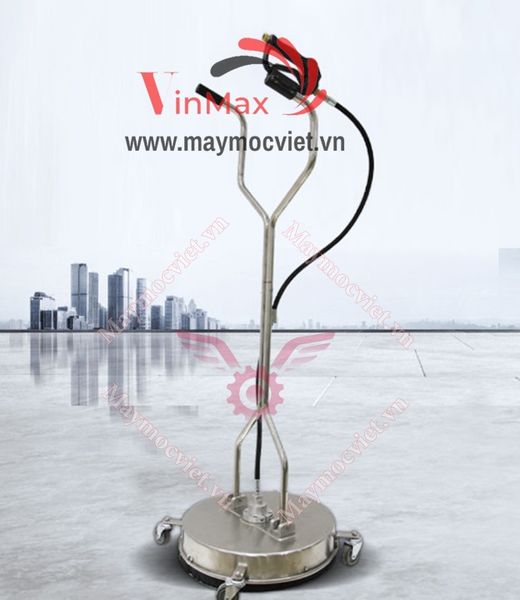 Thiết bị đánh mặt sàn gắn máy xịt rửa áp lực cao Turbo TBS520