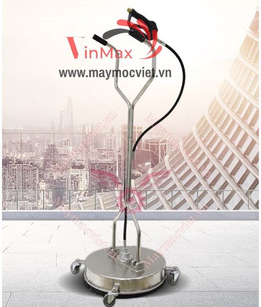 Thiết bị đánh mặt sàn gắn máy xịt rửa áp lực cao Turbo TBS520
