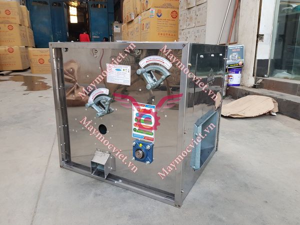 Thùng thổi trấu inox VM 1050