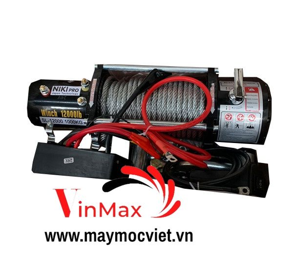 Tời acquy 12000lb-24V