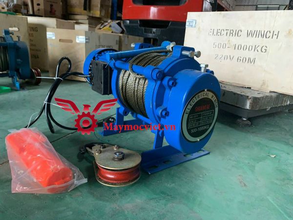 Tời mặt đất SHUANG GE 500kg - 1000kg/220v/30m
