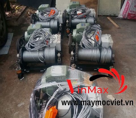 Tời kéo vật liệu xây dựng 3KW tốc nhanh VMT03