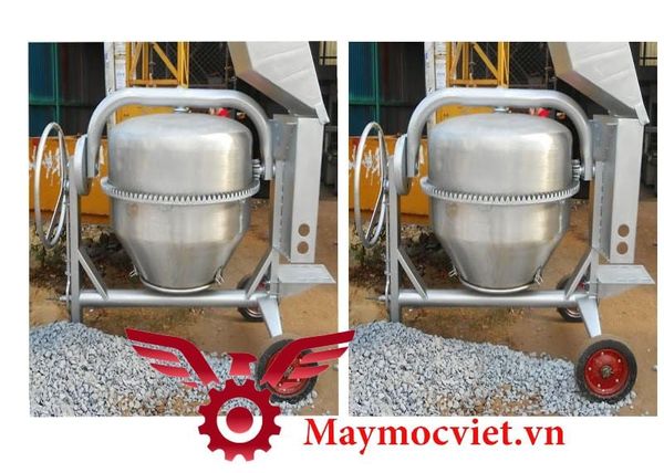 Máy trộn bê tông inox VM BT350