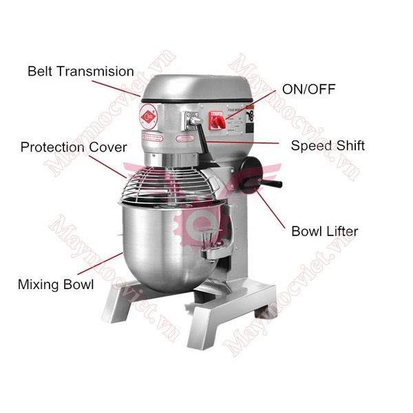 Máy trộn bột 10 lít Hongling B-10B