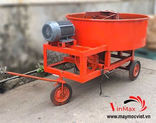 Máy trộn bê tông Cưỡng Bức dung tích 600 lít motor 11kw Turbo TBT611