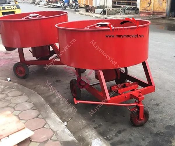 Máy trộn bê tông cưỡng bức bánh răng Đông Phong 500l DFC500