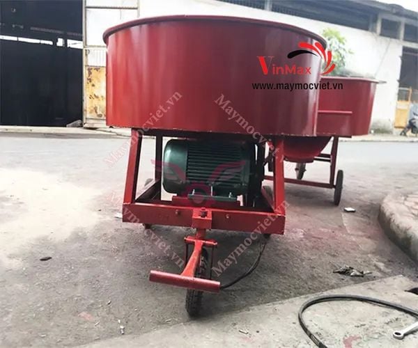 Máy trộn bê tông cưỡng bức bánh răng Đông Phong 500l DFC500