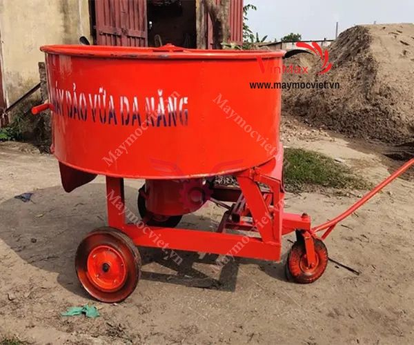 Máy trộn bê tông cưỡng bức bánh răng Đông Phong 500l DFC500