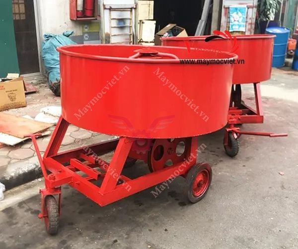 Máy trộn bê tông cưỡng bức bánh răng Đông Phong 500l DFC500