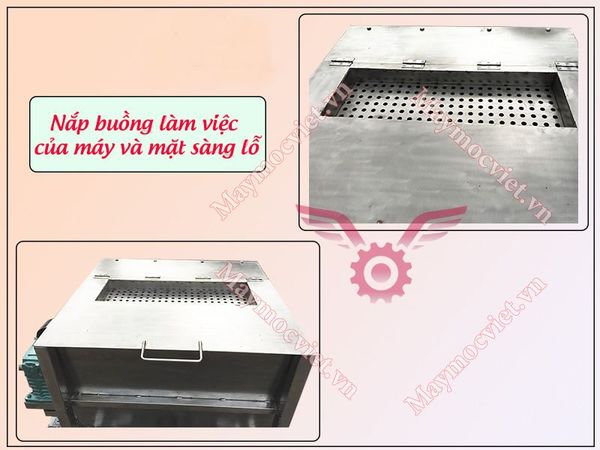 Máy trộn nguyên liệu inox 50kg/mẻ TVM-50I