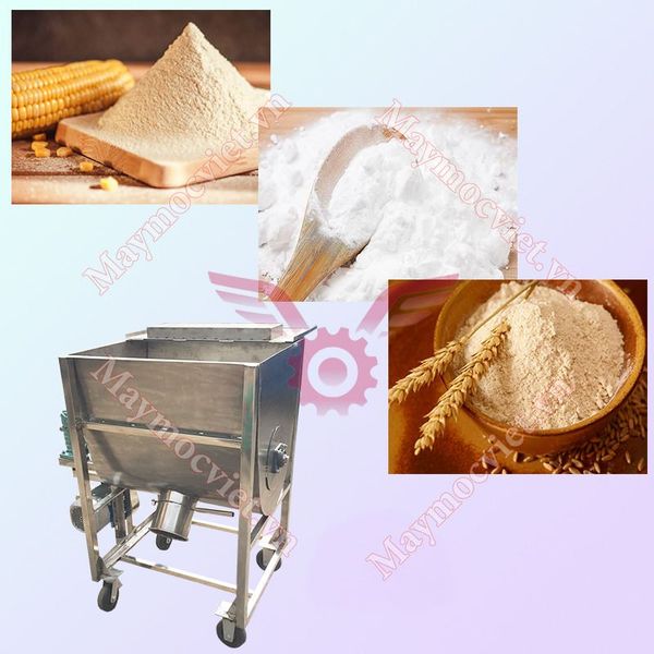 Máy trộn nguyên liệu inox 50kg/mẻ TVM-50I