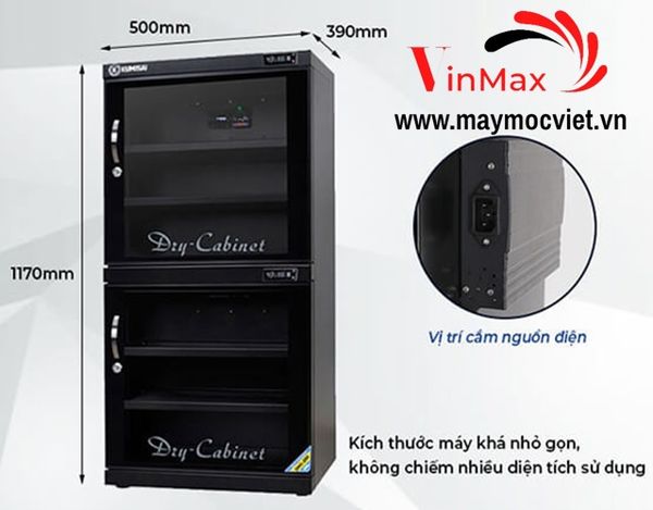 Tủ chống ẩm Kumisai DHC 200 (200 lít)