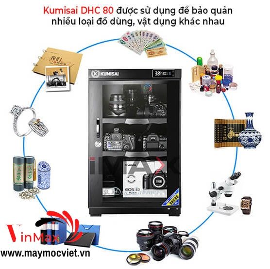 Tủ chống ẩm Kumisai DHC 80 (80 lít)