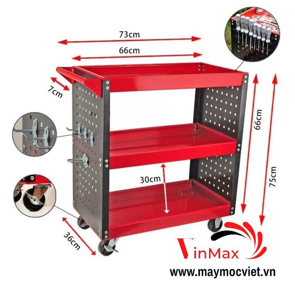 Tủ đựng dụng cụ 3 ngăn VM303