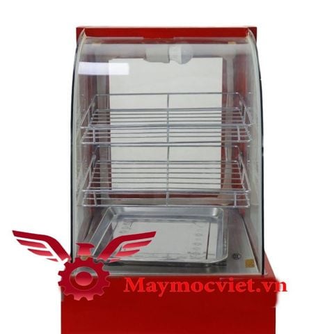 Tủ trưng bày, giữ nóng thực phẩm 1 khay kính cong VMGN01