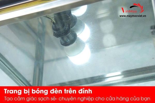 Tủ hấp bánh bao trưng bày di động VN-600DK (hấp 80 bánh)