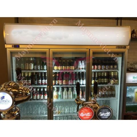 Tủ mát inox 3 cánh kính BERJAYA 3D/DC-SM