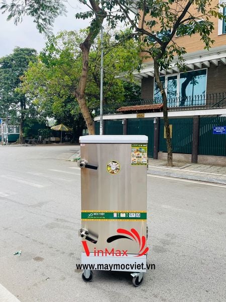 Tủ nấu cơm điện, tủ hấp thực phẩm 10 khay dùng điện Đức Việt TDV10