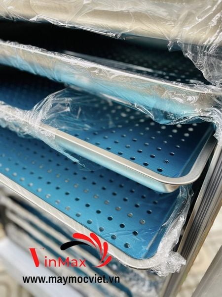 Tủ nấu cơm điện, tủ hấp thực phẩm 10 khay dùng điện Đức Việt TDV10