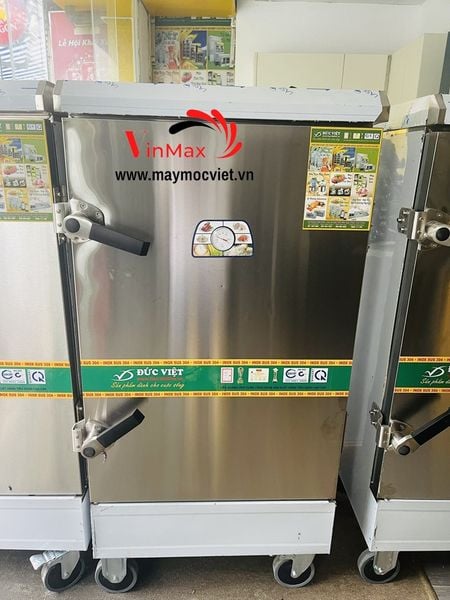 Tủ nấu cơm điện, tủ hấp thực phẩm 10 khay dùng điện Đức Việt TDV10