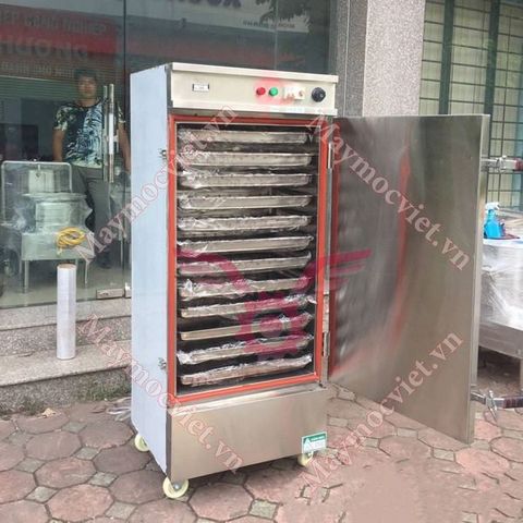 Tủ nấu cơm, hấp thực phẩm 12 khay dùng điện VM TCD12