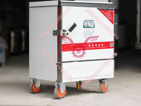 Tủ hấp công nghiệp 4 Khay dùng điện VM TCD4