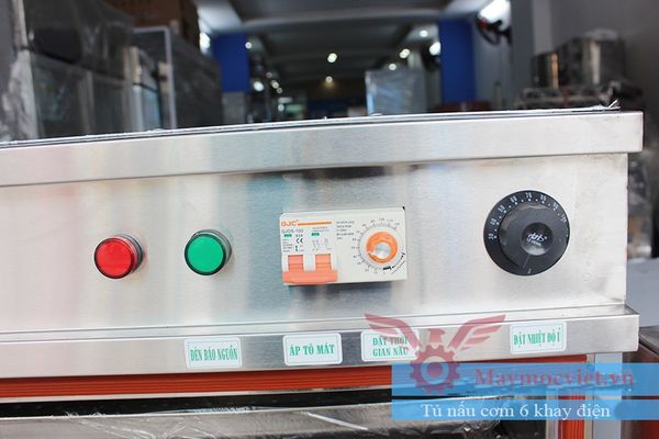 Tủ nấu cơm 6 khay điện TNC6KD