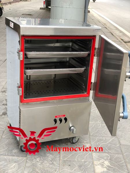 Tủ cơm Gas 6 khay điều khiển cơ VM G06T