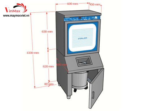 Tủ khử trùng ly, chén, đĩa Happys HPS 101CB