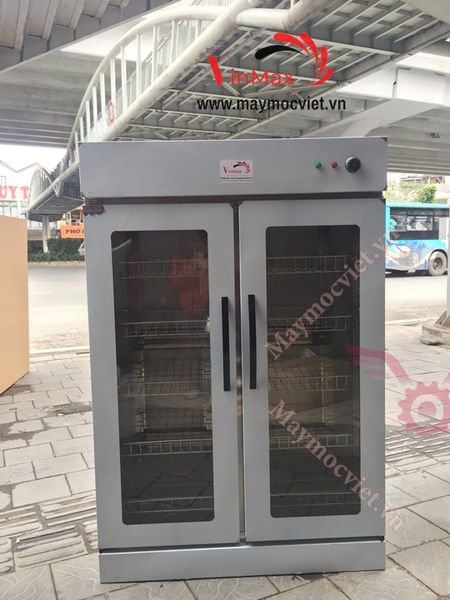 Tủ sấy khăn inox 2 cánh kính Turbo TBS1800