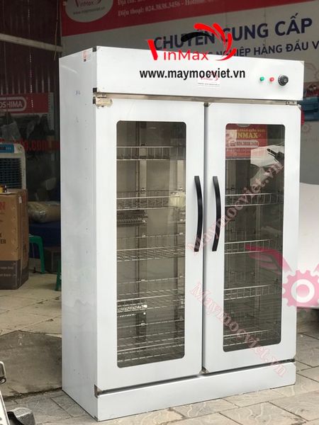 Tủ sấy khăn inox 2 cánh kính Turbo TBS1800