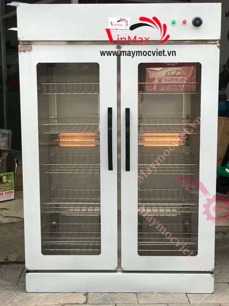 Tủ sấy khăn inox 2 cánh kính Turbo TBS1800