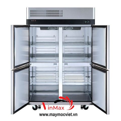 Tủ 4 cánh nửa đông nửa mát Tủ 1/2 Mát 1/2 Đông Turbo Air KRF45-4H