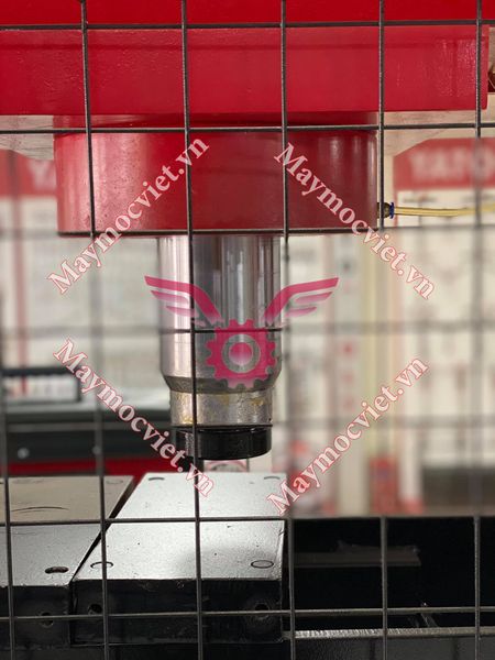 Máy Ép Thủy Lực Dùng Tay Và Khí Nén 75T Có Đồng Hồ TY75021