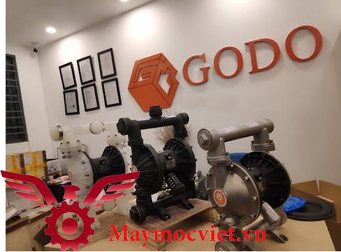 Bơm Màng Khí Nén GODO QBY3-65 GANG
