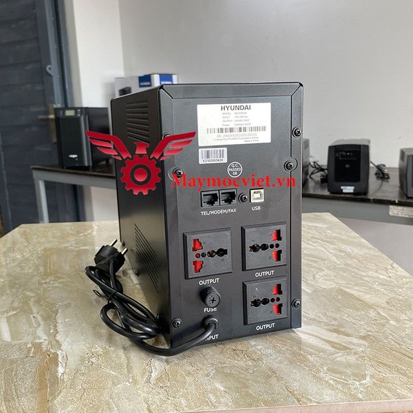 Bộ lưu điện Ups Offline 2KVA Hyundai HD-2000VA