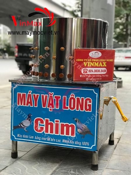 Máy vặt lông chim cút, bồ câu phi 55 vặt từ 10 Con/Mẻ Vinmax VMC55