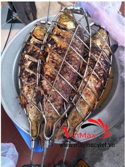 Vỉ nướng cá quả, cá chuối, cá rô phi