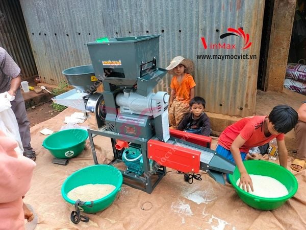 Máy xay xát gạo Thái Lan VMX250
