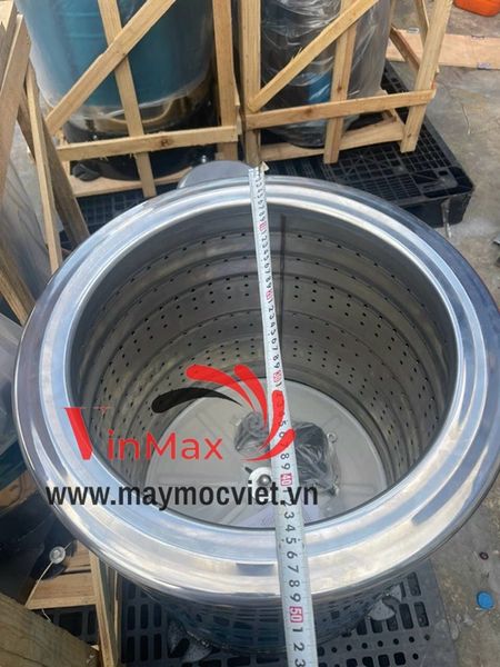 Máy vắt ly tâm vắt đậu nành, sắn, nghệ chất liệu inox VMX1100 điều chỉnh số