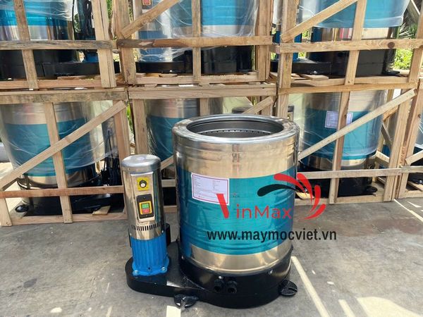 Máy vắt ly tâm vắt đậu nành, sắn, nghệ chất liệu inox VMX1100 điều chỉnh số